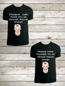 Set tricouri personalizate pentru bebelusi Gifts-Heaven