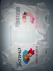 Imbracaminte pentru bebelusi personalizata cu mesaj si imagini Gifts-Heaven